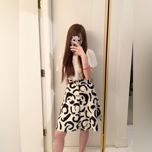 Kensie Flutter Sleeve White Blouse Women’s Top XS - Picture 4 of 4